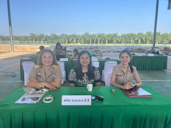 1 ธันวาคม 2568 บรรยากาศการรับสมัครนายก อบต.และสมาชิก อบต. ในช่วงเช้าวันแรก